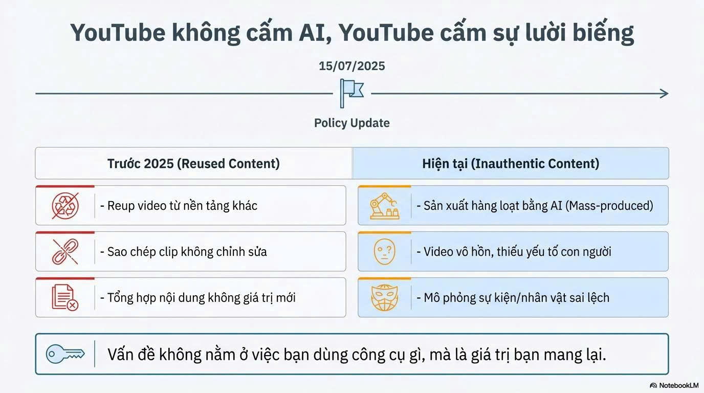 Cách sửa và khắc phục lỗi : Nội dung không trung thực